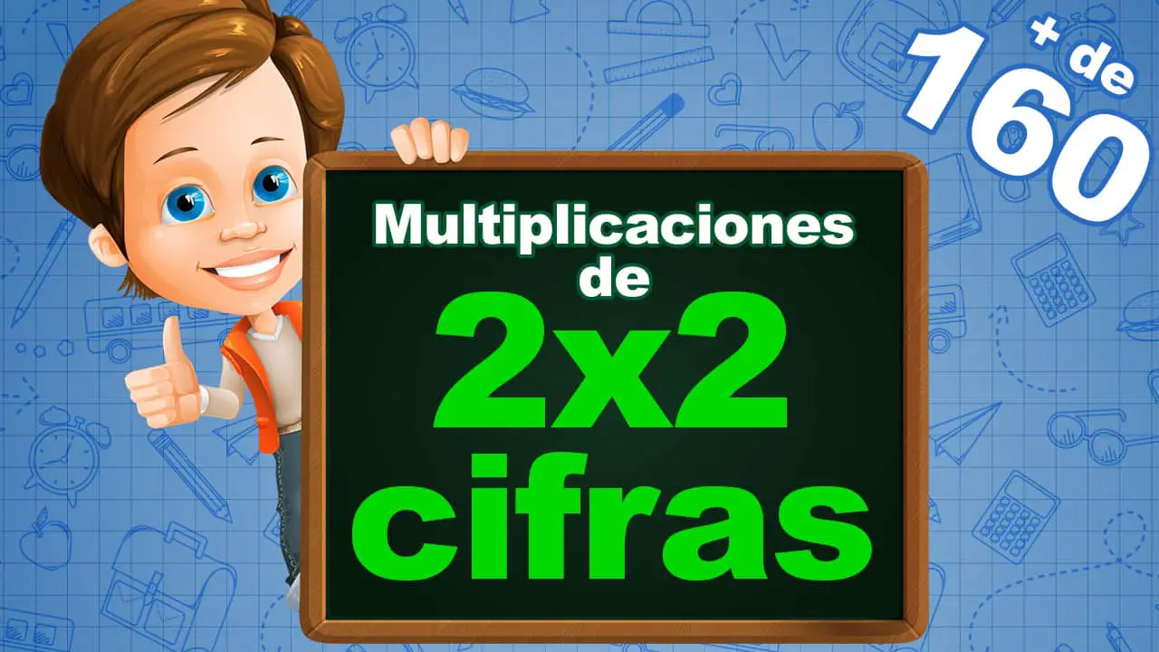 Fichas Multiplicaciones de 2 cifras por 2 cifras