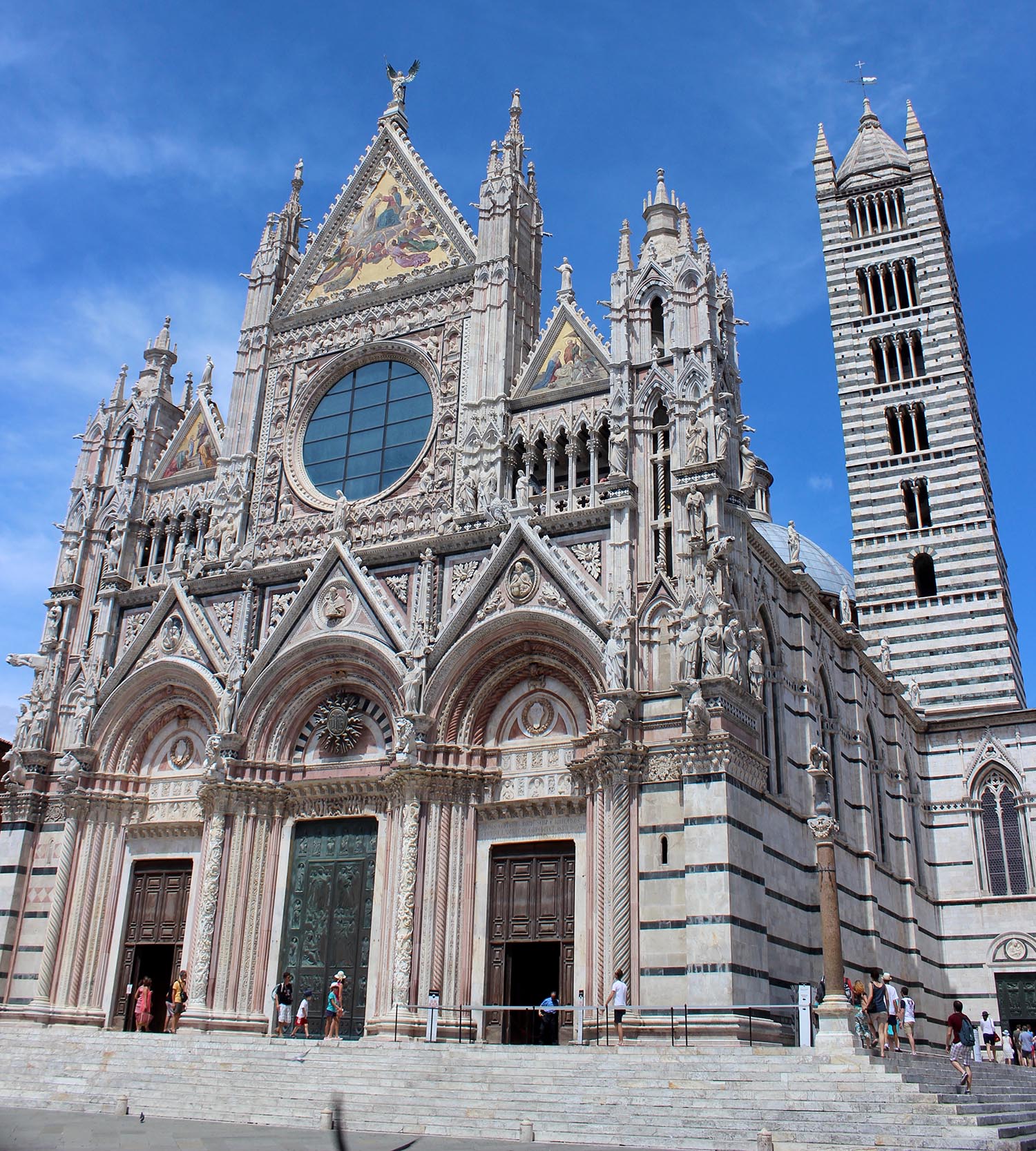 Fachada catedral de Siena