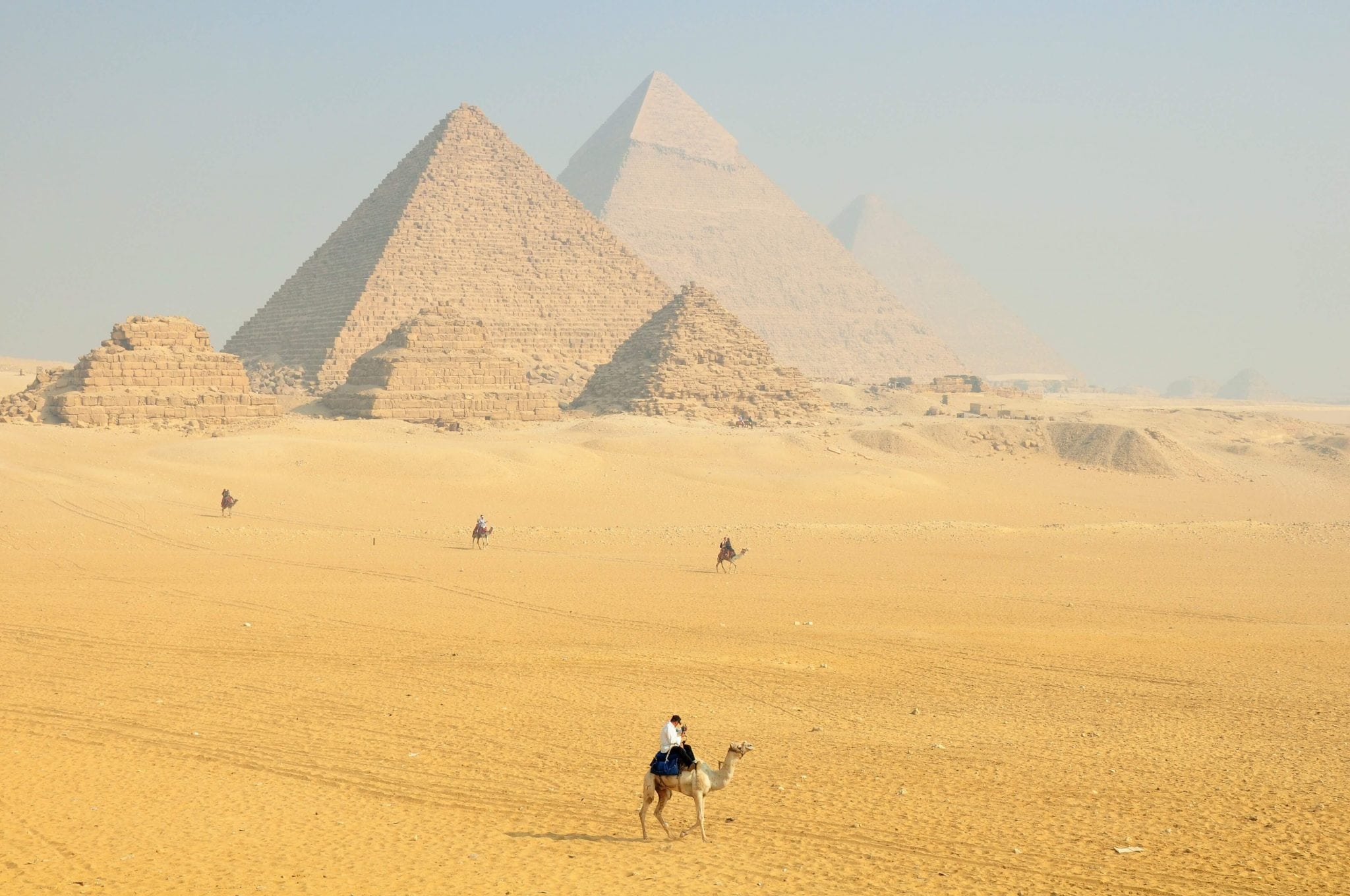 Piramides de Egipto - Keops Kefren y Micerino