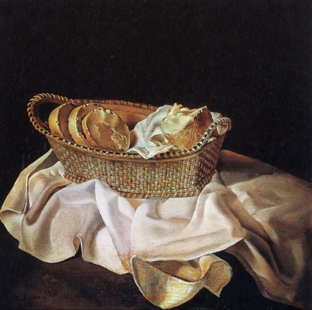 SALVADOR DALI 1926 01 The Basket of Bread 1926