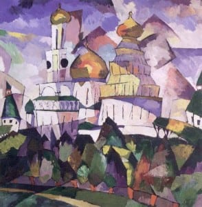 Churches new jerusalem -Vassily Kandinsky