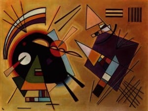 Kandinsky - Negro y Violeta