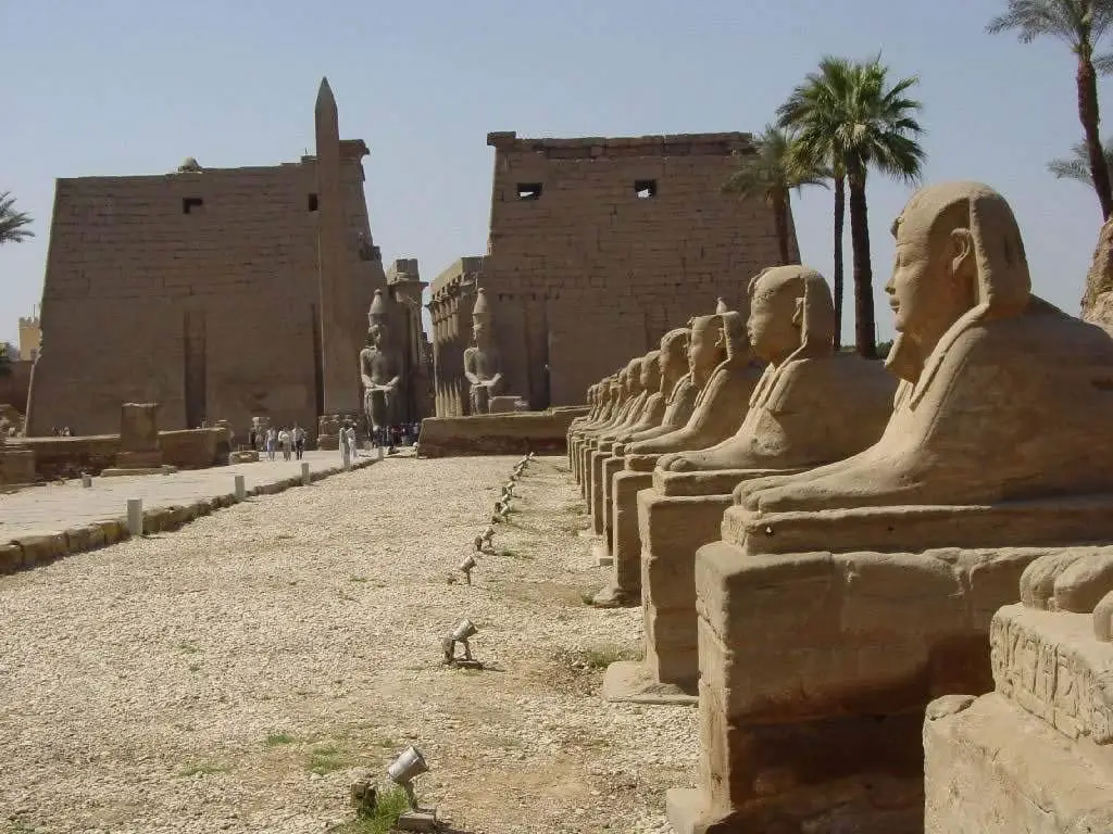 El templo de Amón en  Karnak