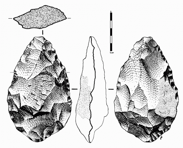 Los primeros útiles de piedra