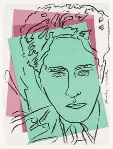 Andy Warhol - Jean Cocteau