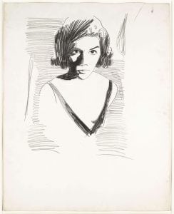 Andy Warhol - Retrato de mujer