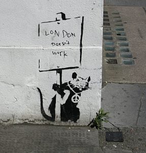 Banksy - Rata pacifista