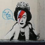 Banksy - Reina Inglaterra