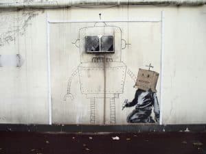 Banksy Robot