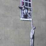 Banksy - ventana en Bristols