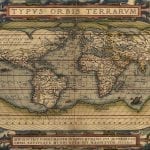 Mapa Mundi de Abraham Ortelius