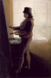 Autorretrato de Goya 1