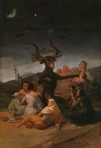 El aquelarre de Goya