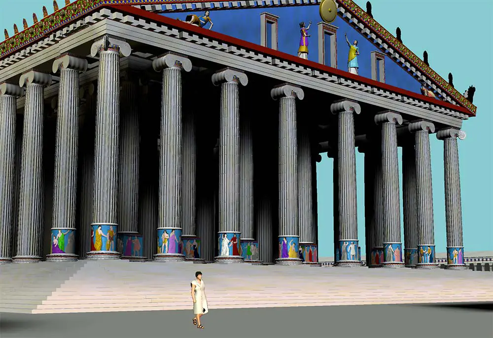 El templo de Artemisa en Efeso
