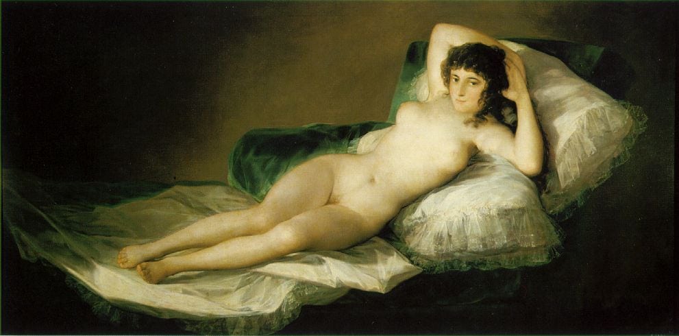 La Maja Desnuda de Goya
