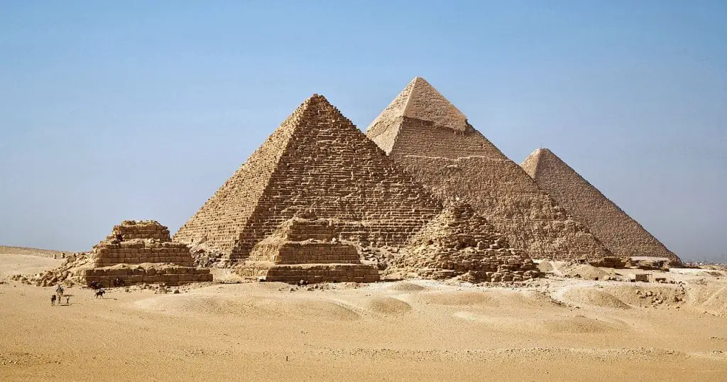 Las piramides de Gizeh