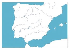 thumbnail of Mapa mudo rios Espana sin nombre