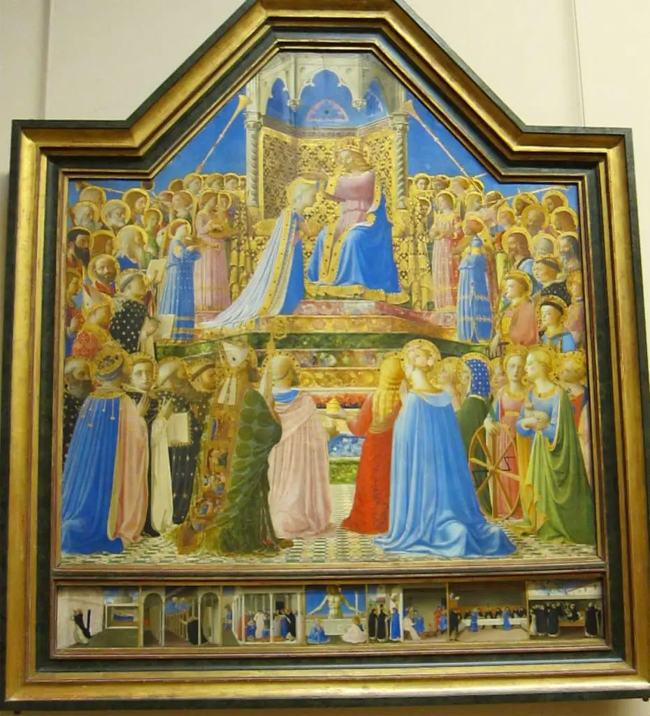 Coronacion de Ia Virgen de Fra Angelico