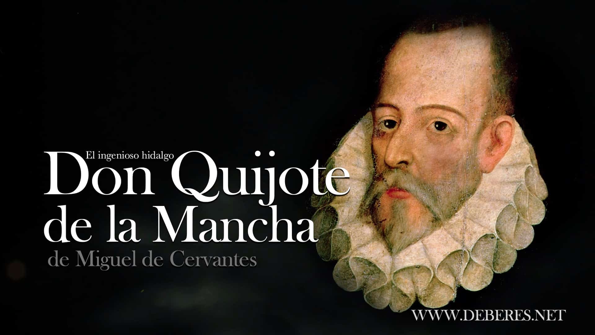 El Quijote de Cervantes
