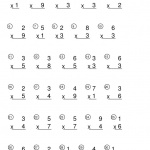  Multiplicaciones de 1 cifra para imprimir 10