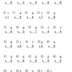  Multiplicaciones de 1 cifra para imprimir 9