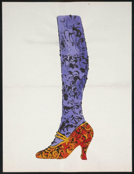 Andy Warhol - Untitled from + la recherche du shoe perdu
